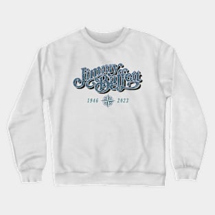 Jimmy Buffett Latitudes Blue Crewneck Sweatshirt
